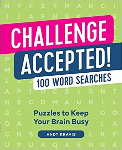 ダウンロード  Challenge Accepted!: 100 Word Searches 本