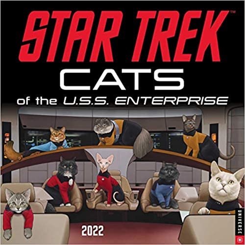 ダウンロード  Star Trek: Cats of the U.S.S. Enterprise 2022 Wall Calendar 本
