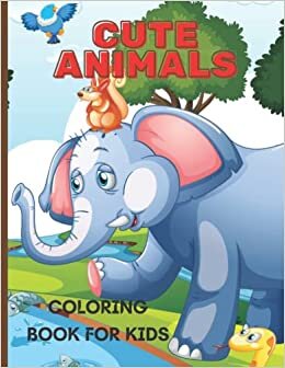 تحميل Cute Animals Coloring Book For Kids: Fun And Easy Coloring Pages in Cute Style With Dog, Cat, Sloth, Horse, Llama, Bear And Many More For Boys Girls Kids Ages 4-8