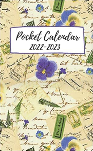 Astra Wade Pocket Calendar 2022-2023: for Purse |2 Year Pocket Planner| 24 Month Calendar Agenda Schedule Organizer | January 2022- December 2023 | Pansies تكوين تحميل مجانا Astra Wade تكوين