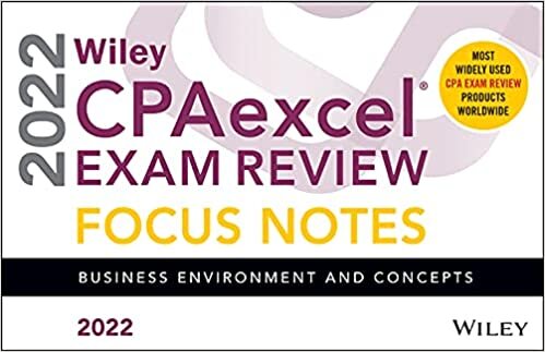 ダウンロード  Wiley CPAexcel Exam Review 2022 Focus Notes: Business Environment and Concepts 本