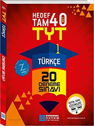 Evrensel İletişim YKS TYT  Türkçe 20 Deneme Sınavı-Z Serisi-YENİ indir