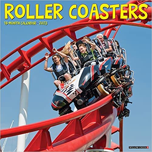 Roller Coasters 2023 Wall Calendar