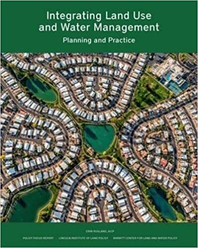 Integrating Land Use and Water Management – Planning and Practice