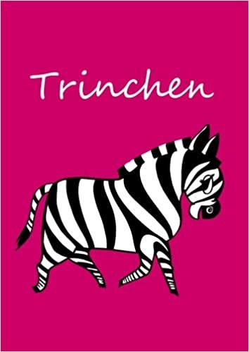indir Trinchen: individualisiertes Malbuch / Notizbuch / Tagebuch - Zebra - A4 - blanko