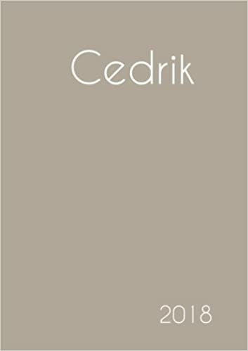 indir 2018: Namenskalender 2018 - Cedrik - DIN A5 - eine Woche pro Doppelseite