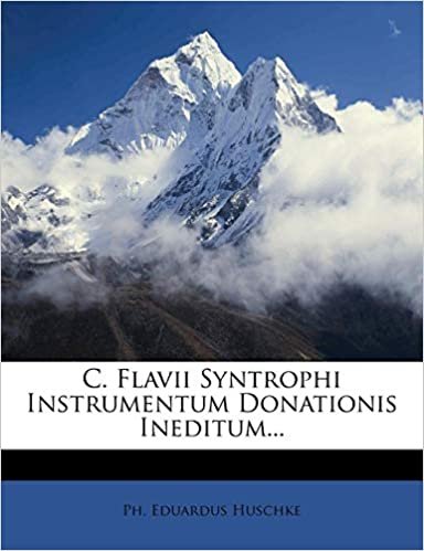 indir C. Flavii Syntrophi Instrumentum Donationis Ineditum...
