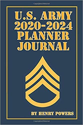 U.S. Army 2020 - 2024 Planner Journal: Army Staff Sergeant SSG Sixty-Month  Combination Planner Journal 2020-2024 indir