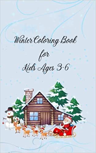 تحميل Coloring Book: Winter Coloring Book for Kid&#39;s Ages 3-6
