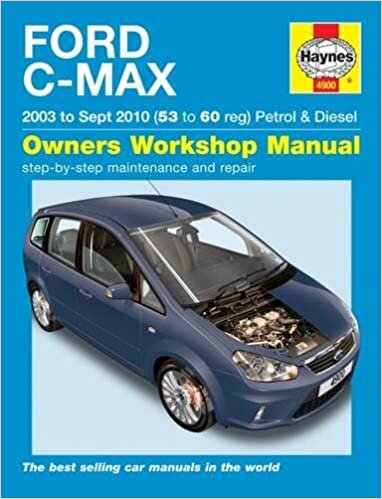 Ford C-Max Petrol & Diesel (03 - 10) Haynes Repair Manual indir