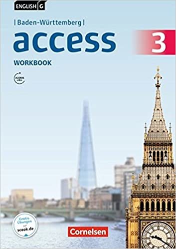 English G Access Band 3: 7. Schuljahr - Baden-Württemberg - Workbook mit Audios online indir