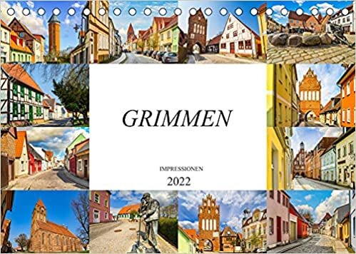 Grimmen Impressionen (Tischkalender 2022 DIN A5 quer): Die Stadt Grimmen in zwoelf wunderschoenen Bildern festgehalten (Monatskalender, 14 Seiten ) ダウンロード