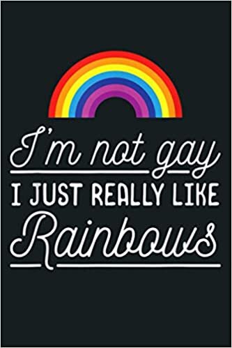 indir Funny I M Not Gay I Just Really Like Rainbows: Notebook Planner - 6x9 inch Daily Planner Journal, To Do List Notebook, Daily Organizer, 114 Pages