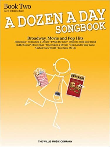 ダウンロード  A Dozen a Day Songbook, Book 2: Early Intermediate Level: Broadway, Movie, and Pop Hits 本