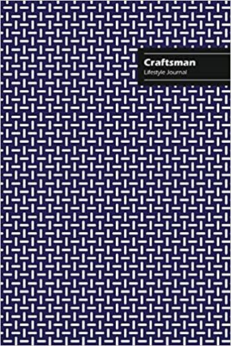 تحميل Craftsman Lifestyle Journal, Creative Write-in Notebook, Dotted Lines, Wide Ruled, Medium Size (A5), 6 x 9 (Blue)