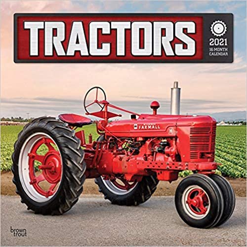 indir Tractors - Traktoren 2021 - 16-Monatskalender: Original BrownTrout-Kalender [Mehrsprachig] [Kalender] (Wall-Kalender)