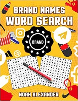 تحميل Brand Names Word Search: 100 Themed Word Search Puzzles