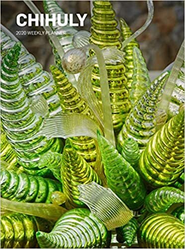 Chihuly 2020 Weekly Planner