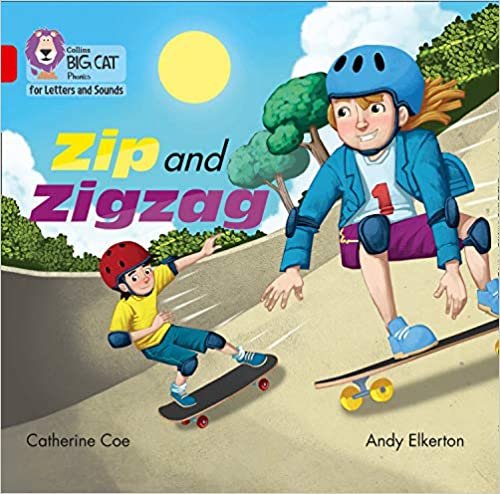Zip and Zigzag Big Book: Band 02a/Red a (Collins Big Cat Phonics for Letters and Sounds) indir