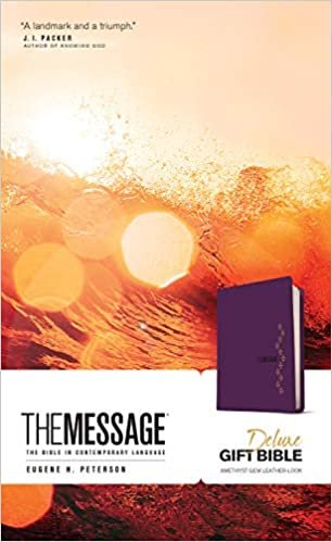 ダウンロード  The Message: The Message, Amethyst Gem, Leather-Look, The Bible in Contemporary Language 本
