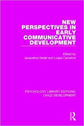 تحميل New Perspectives in Early Communicative Development
