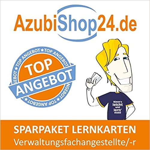 AzubiShop24.de Spar-Paket Lernkarten Verwaltungsfachangestellte/r: Prüfungsvorbereitung auf die Abschlussprüfung zum Sparpreis indir