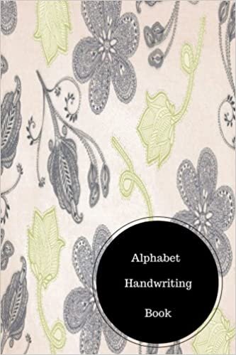 indir Alphabet Handwriting Book: Letter Handwriting Worksheets. Handy 6 in by 9 in Notebook Journal. A B C in Uppercase &amp; Lower Case. Dotted, With Arrows And Plain