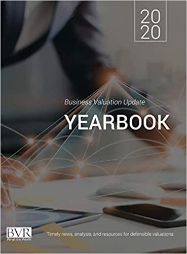 تحميل Business Valuation Update Yearbook 2020