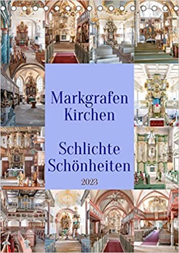 ダウンロード  Markgrafenkirchen (Tischkalender 2023 DIN A5 hoch): Kirchen im Markgrafenstil aus dem 17. und 18. Jahrhundert (Monatskalender, 14 Seiten ) 本