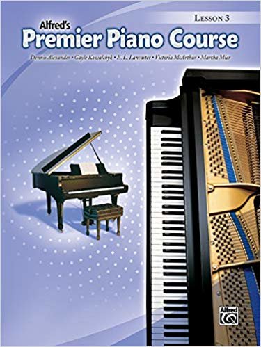 Premier البيانو بالطبع lesson كتاب ، BK مقاس 3