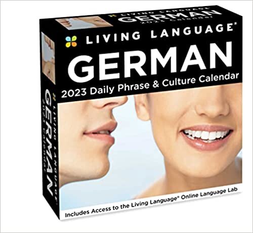 ダウンロード  Living Language: German 2023 Day-to-Day Calendar: Daily Phrase & Culture 本
