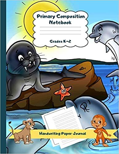 indir Primary Composition Notebook Grades K-2 Handwriting Paper Journal: Dolphin Theme Dashed Mid Line School Exercise Book Plus Sketch Pages for Boys and ... Haddi Handwriting Practice Paper, Band 50)