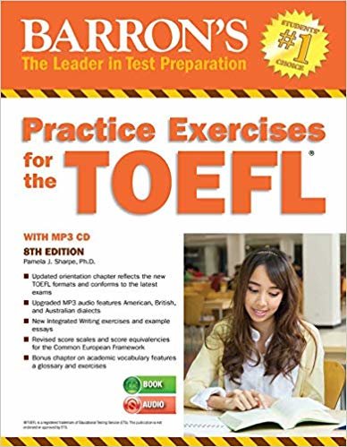 Practice Exercises for the TOEFL: with MP3 CD, 8th Edition indir