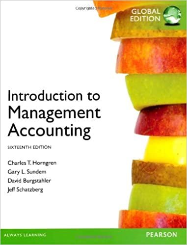 Introduction to Management Accounting Global Edition indir