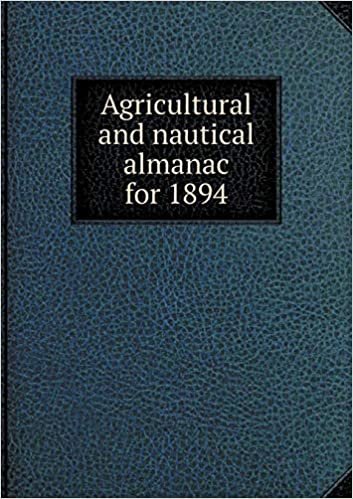 Agricultural and nautical almanac for 1894