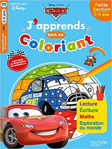 indir Cars J&#39;apprends tout en coloriant PS (Disney)