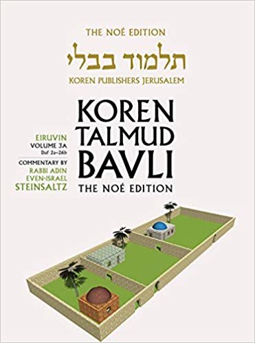 Koren Talmud Bavli: Eiruvin, Daf 2a-26b, Noe? Color Pb, H/E indir