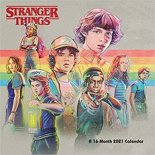 ダウンロード  Stranger Things 2021 Calendar - Official Square Wall Format Calendar 本