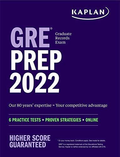 GRE Prep 2022: 2 Practice Tests + Proven Strategies + Online (Kaplan Test Prep) (English Edition)