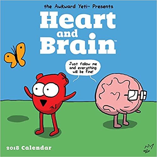 ダウンロード  Heart and Brain 2018 Wall Calendar 本