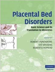 Placental Bed Disorders : Basic Science and its Translation to Obstetrics indir