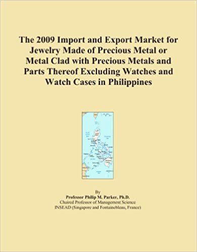  بدون تسجيل ليقرأ The 2009 Import and Export Market for Jewelry Made of Precious Metal or Metal Clad with Precious Metals and Parts Thereof Excluding Watches and Watch Cases in Philippines