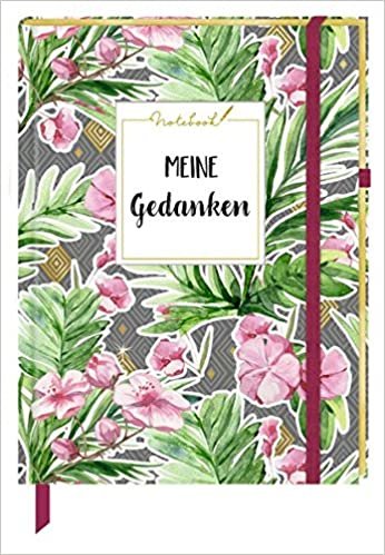 indir Notizbuch - Meine Gedanken (Stoffeinband)