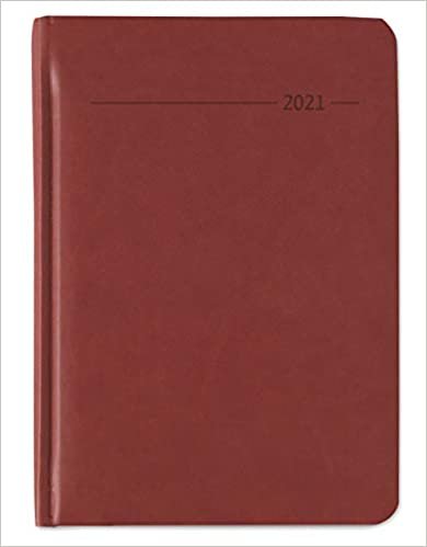Wochen-Minitimer Tucson rot 2021 - Buch-Kalender A6 (11x15 cm) - 1 Woche 2 Seiten - 192 Seiten - Alpha Edition indir