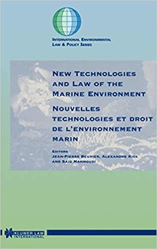تحميل New Technologies and Law of the Marine Environment