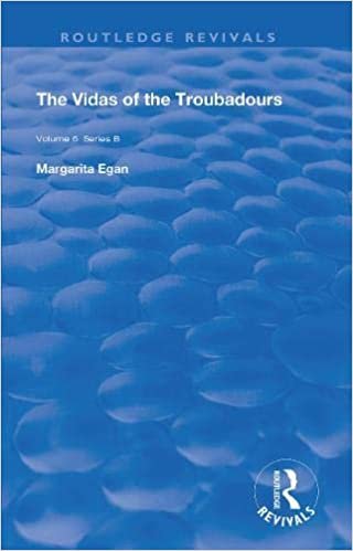 The Vidas of The Troubadours (Routledge Revivals)