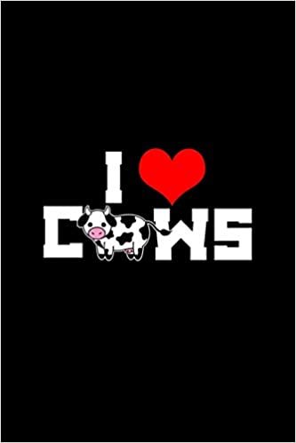 indir I love cows: 110 Game Sheets - 660 Tic-Tac-Toe Blank Games | Soft Cover Book for Kids for Traveling &amp; Summer Vacations | Mini Game | Clever Kids | 110 ... x 22.86 cm | Single Player | Funny Great Gift