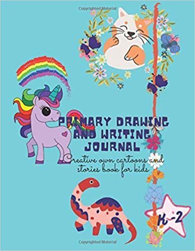 indir Primary drawing and writing Journal: A Fun Kids Workbook for Learning, Drawing, Writing stories, Coloring, Encouraging Parental! Magical Gift for kids, Grades K-2