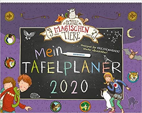 Auer, M: Schule der magischen Tiere Mein Tafelplaner 2020 indir