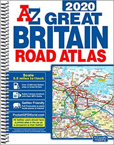 GB Road Atlas 2020 A4 SPIRAL indir
